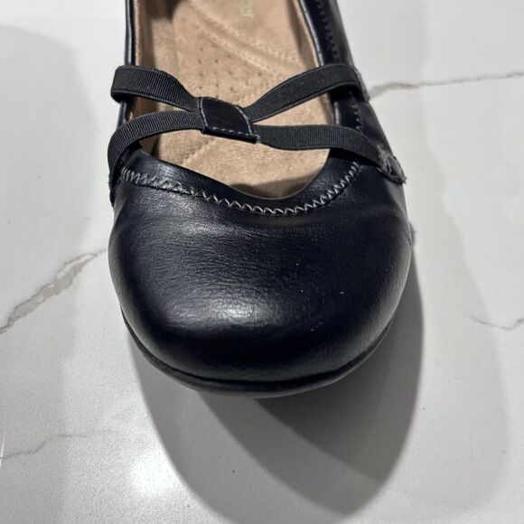 Naturalizer | GoGetter Women’s Mary Jane Black Straps Ballet Flats Shoes 8.5 M - Picture 4 of 11